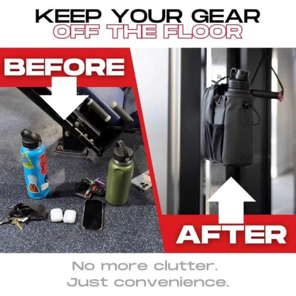 Magnetic Large Capacity Gym Bag with Phone & Bottle Pocket
