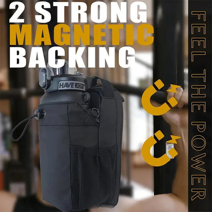 Magnetic Large Capacity Gym Bag with Phone & Bottle Pocket