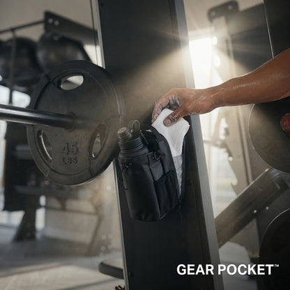 Magnetic Large Capacity Gym Bag with Phone & Bottle Pocket
