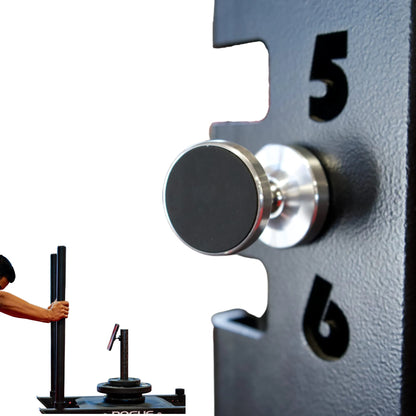 360° Dual Magnetic Gym Phone Holder - Strong Double-Sided Magnets